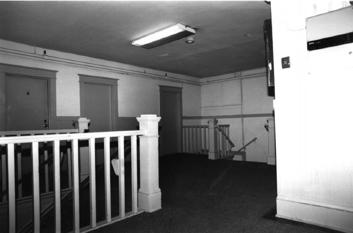 Frances Building 2nd Floor. Photo courtesy John M. Tess, Photographer for National Register of Historic Places, Dec. 1993.