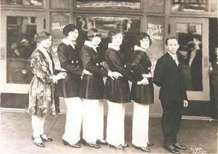 Rivoli's staff in 1920s