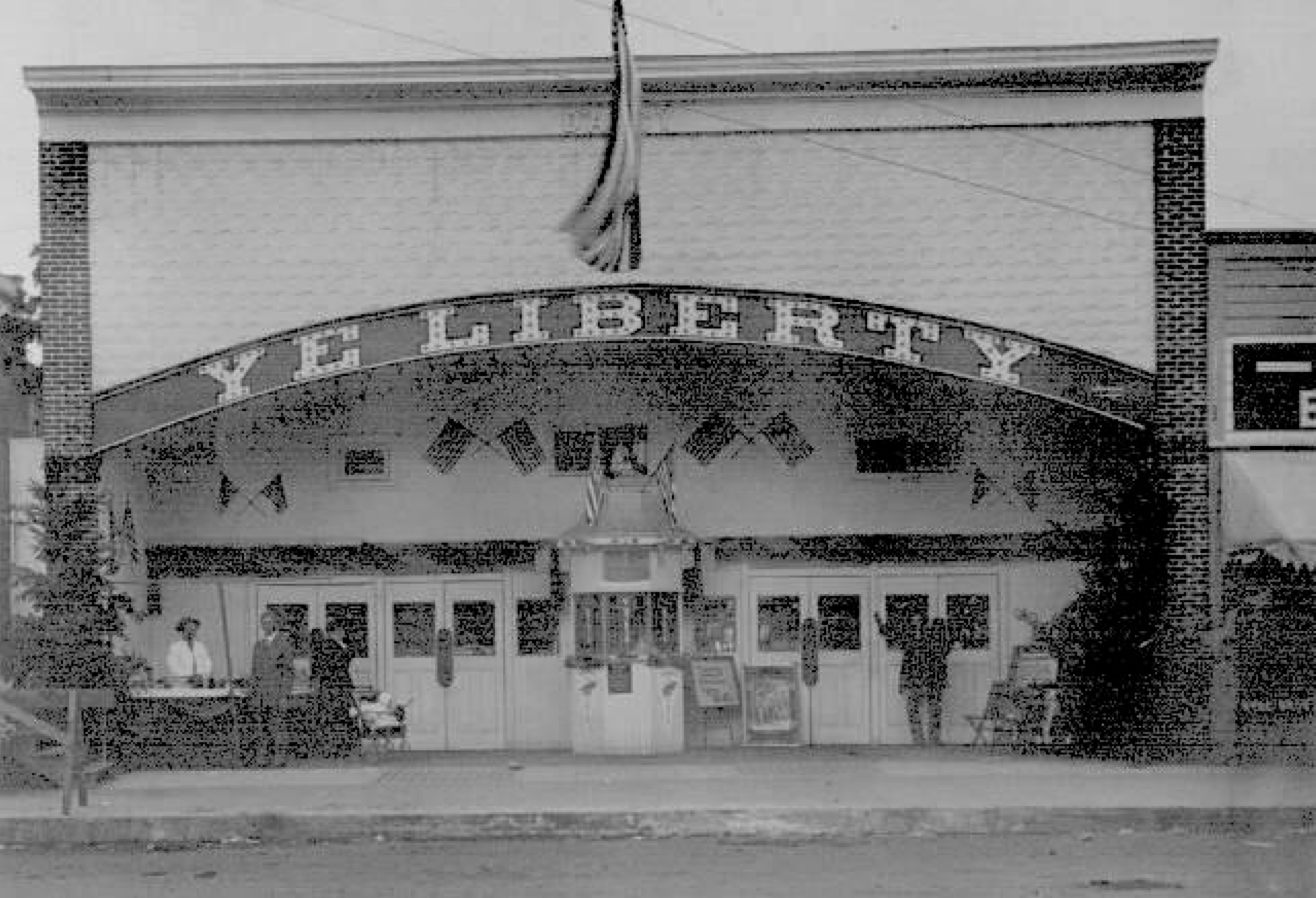 Exterior of Ye Liberty Theatre, Salem, Oregon