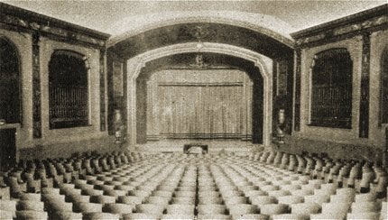 Craterian interior, 1925