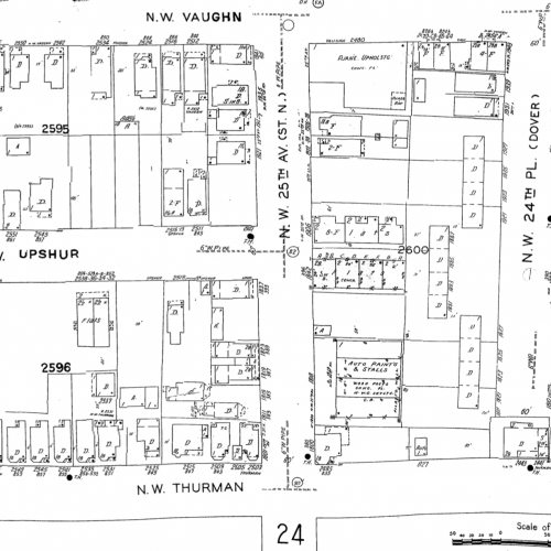 Sanborn map of the Ideal theater