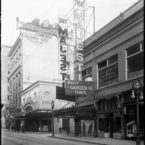 The Majestic theater, before it became the United Artists theater