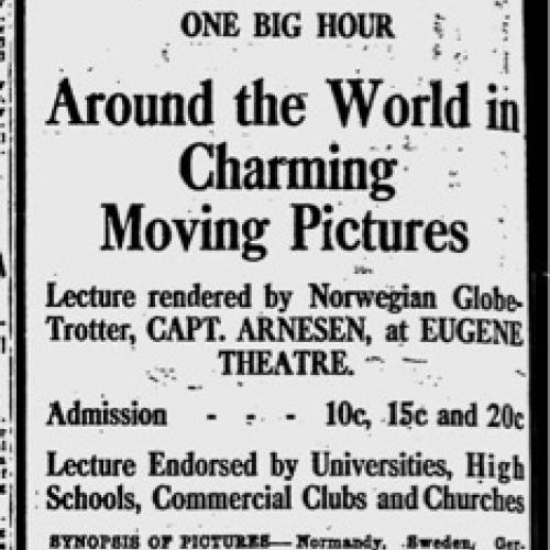 Around the World in Charming Moving Pictures, 1915