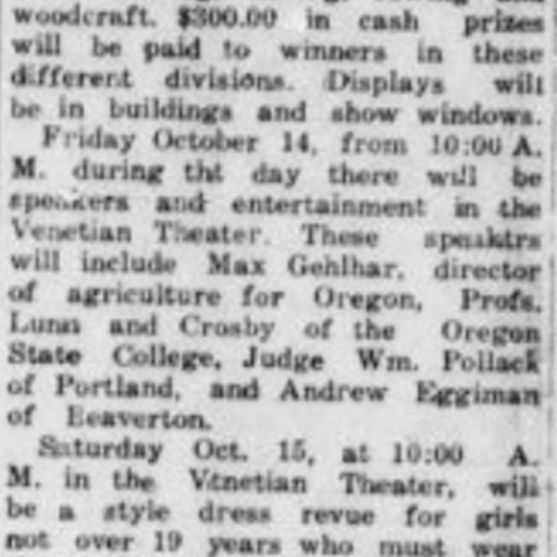The Beaverton Review, December 14, 1928, Image 1. Historic Oregon Newspapers.