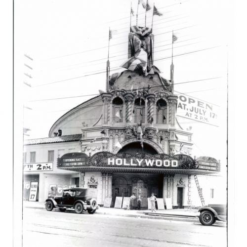 Hollywood Theatre, opening night, 1926
