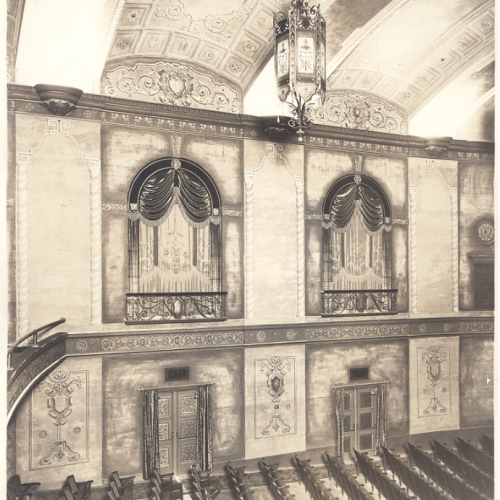 Hollywood Theatre, interior, 1927