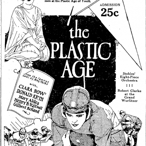 The Plastic Age movie poster