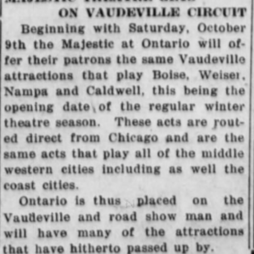 The Ontario Argus, September 30, 1920, p. 4, newspapers.com