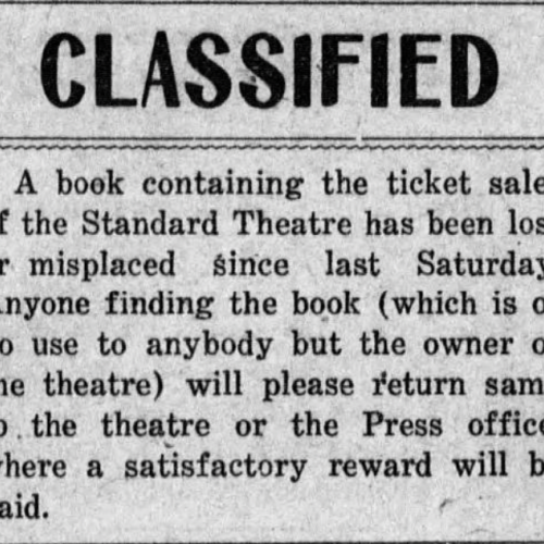 The Athena Press, August 11, 1922, p. 4. Historic Oregon Newspapers.