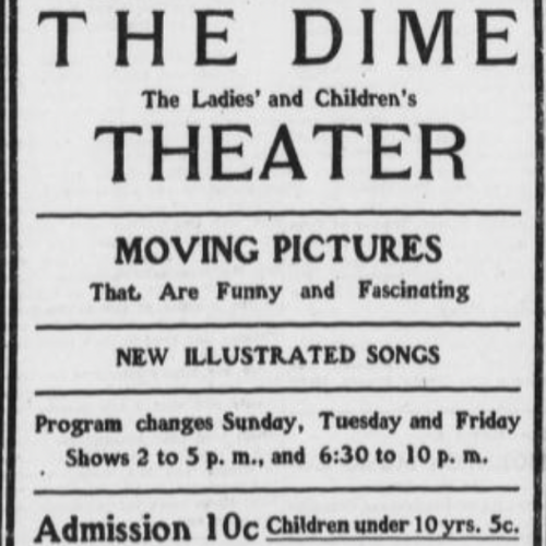 Dime Theater showtimes and Admission