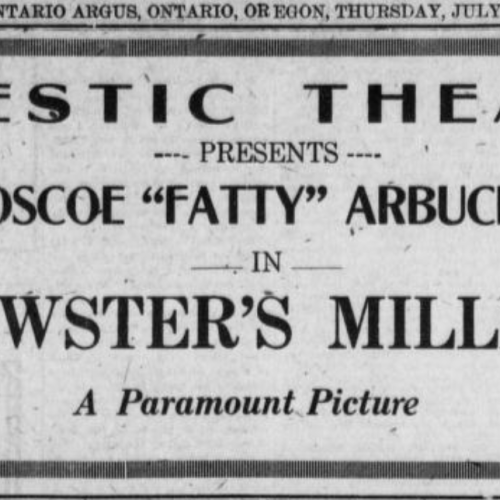 Ontario Argus, 07/28/1921