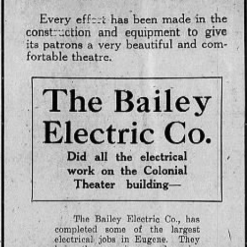 Colonial Theater Electrical 