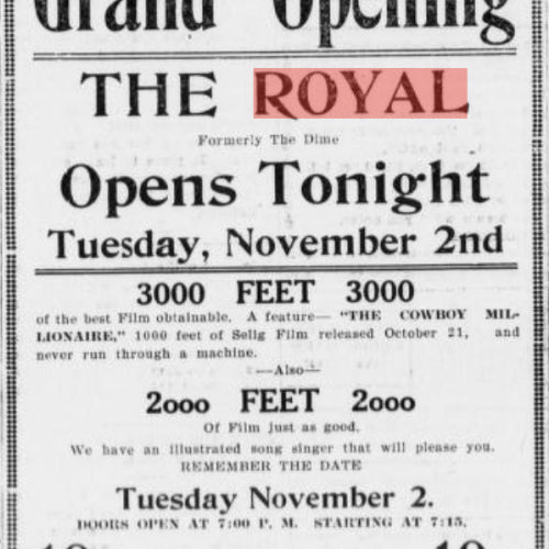 The Grand Opening of The Royal