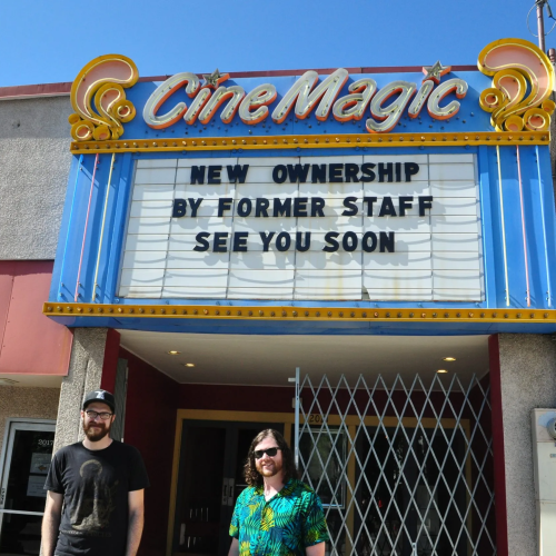 Cinemagic owners Ryan Frakes and Nicholas Kuechler
