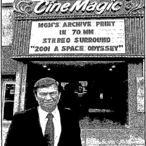 Cinemagic Theater owner Gary Fine