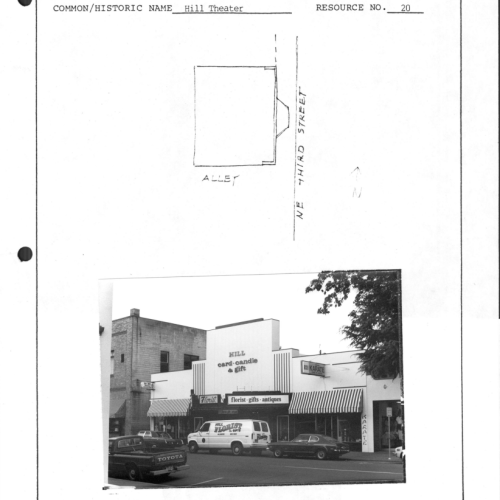 City of Hillsboro Cultural Resource Inventory records