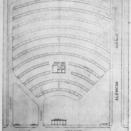 Blueprint of the lot
