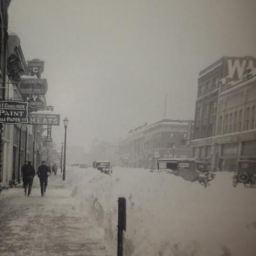 In the 1920s, the block at 1311 Adams Avenue was the vibrant heart of a city that was establishing itself as the commercial and railway center of northeastern Oregon.