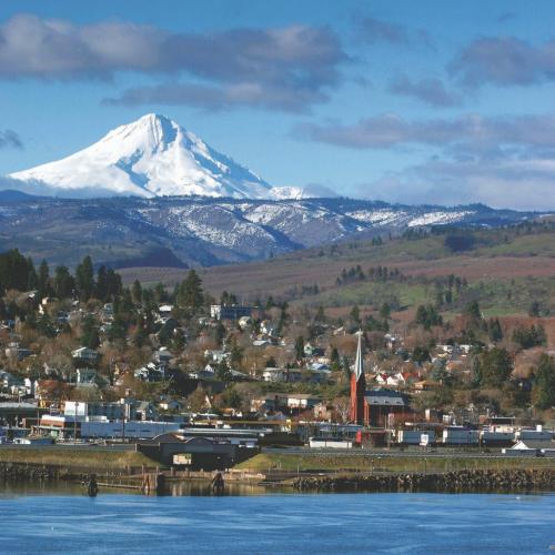 Where The Dalles sits
