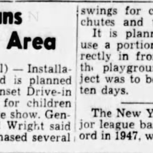 Playground News clipping