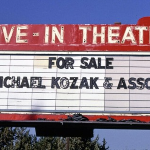 Closure Sign for Theatre