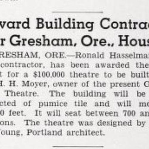 Building Contract