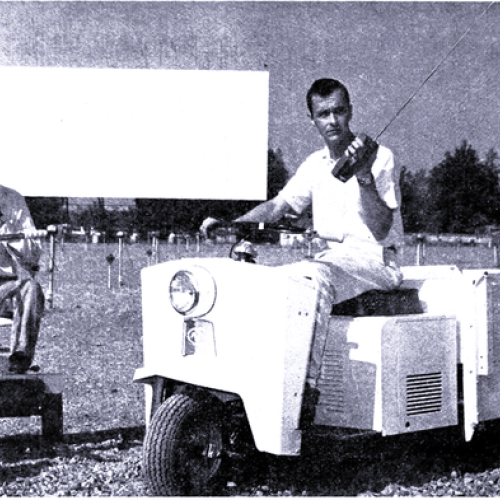 Communication system and mobile fleet at the New Eugene Drive-In (time unknown)
