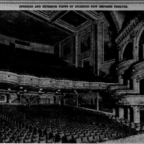 Interior of the Empress Theater 