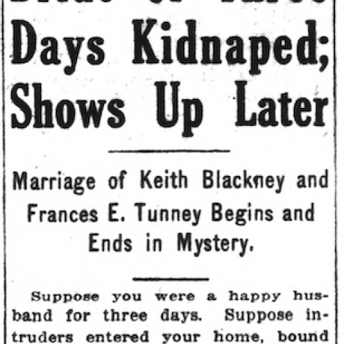 News article in the Oregon Daily Journal, January 15, 1920, page 1