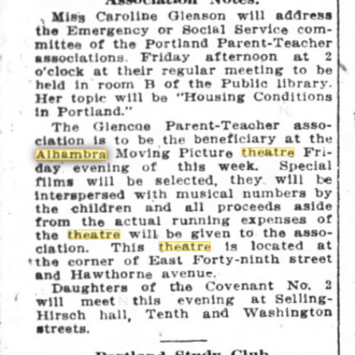 Oregon Daily Journal, 24 Feb, 1914.