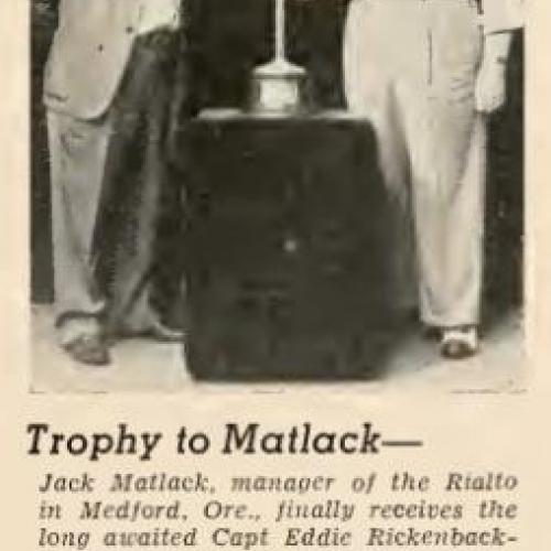 Rialto manager Jack Matlack wins award for promotion